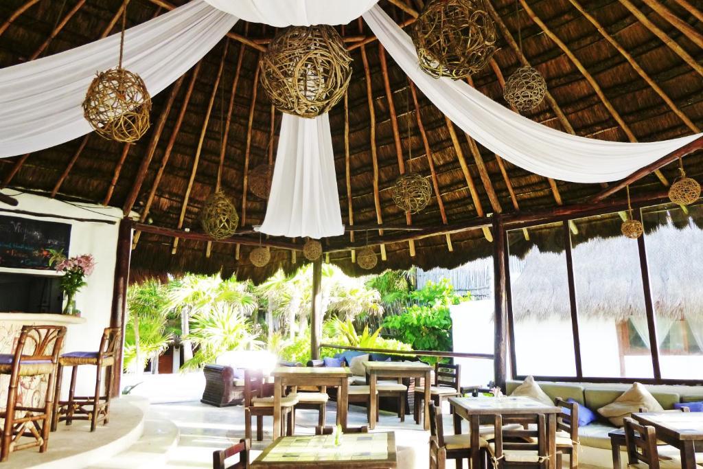 Casa Violeta Hotel Tulum Bagian luar foto