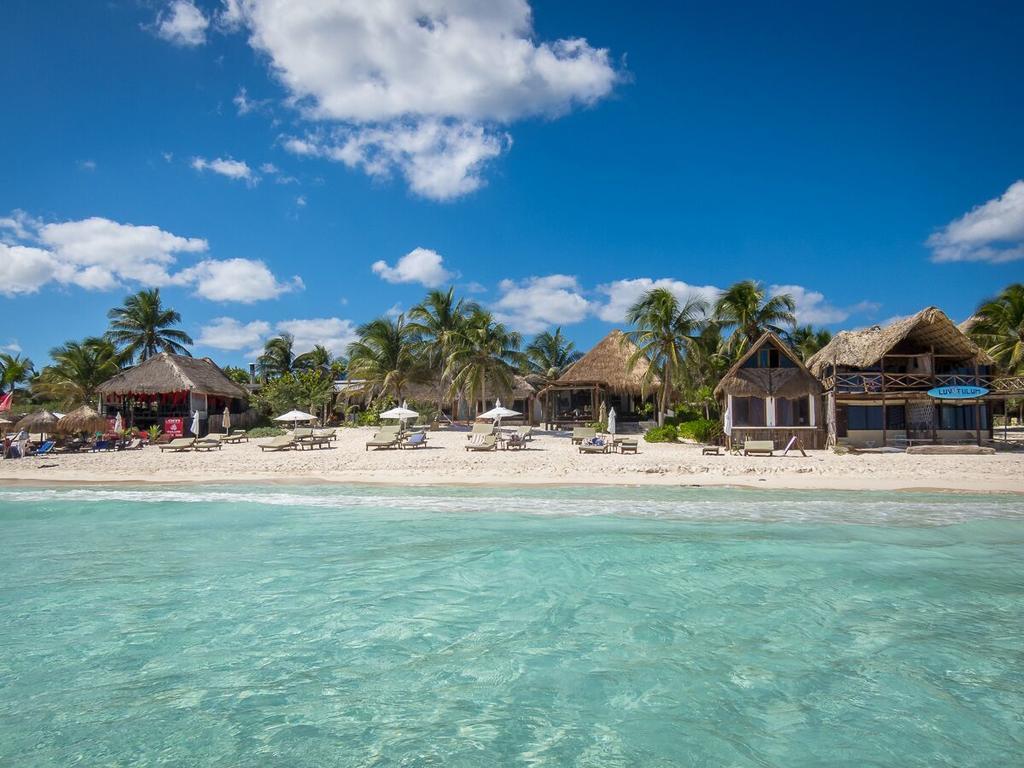 Casa Violeta Hotel Tulum Bagian luar foto
