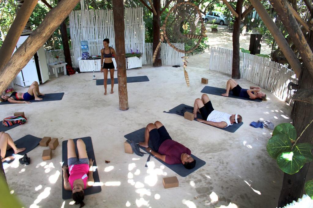 Casa Violeta Hotel Tulum Bagian luar foto